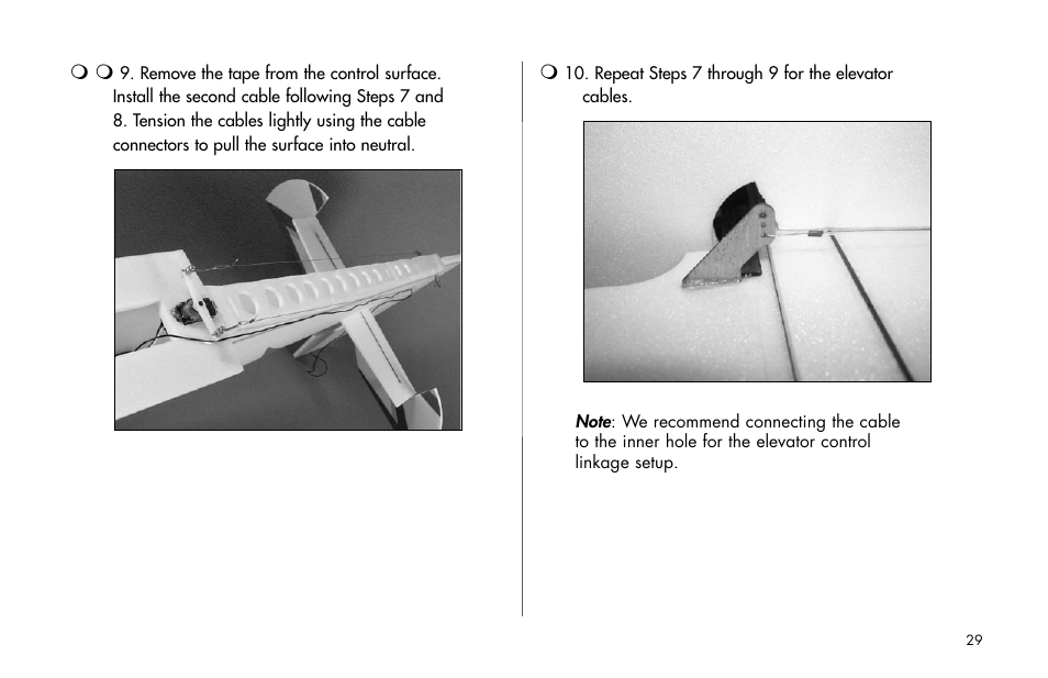E-flite Byp Yak 3D ARF User Manual | Page 29 / 40