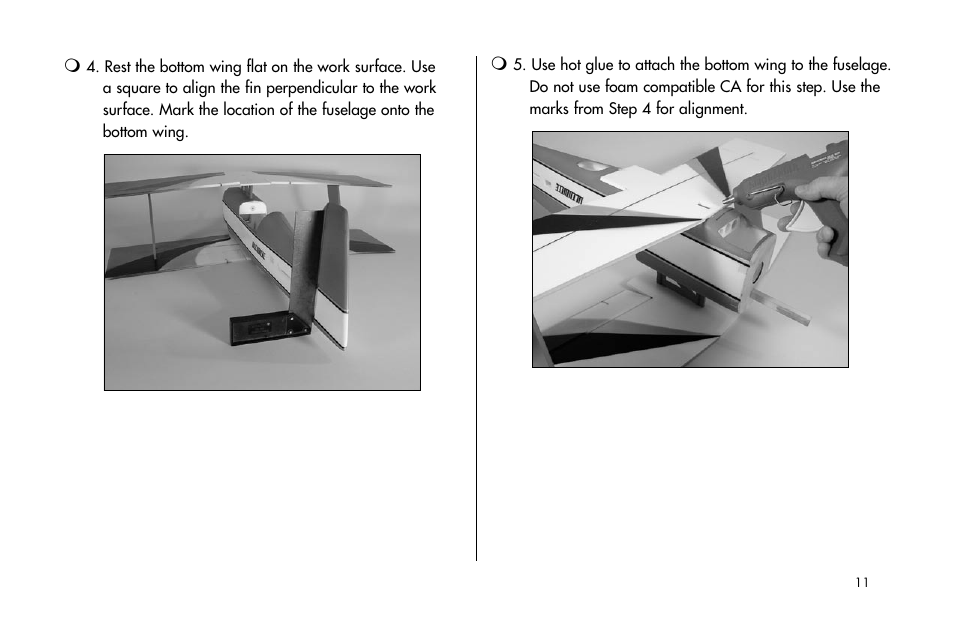 E-flite Ultimate Fx 3D ARF User Manual | Page 11 / 40