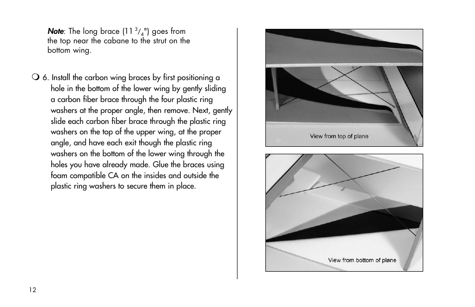 E-flite Ultimate Fx 3D ARF User Manual | Page 12 / 40