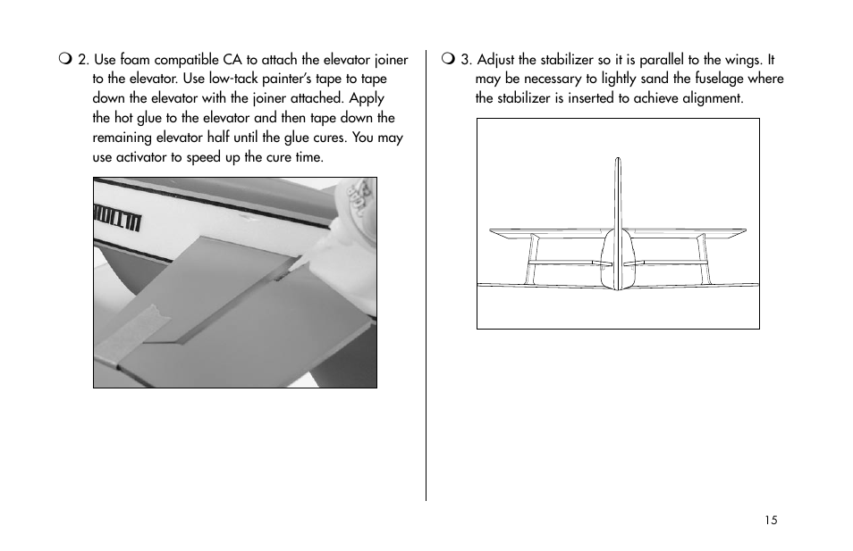 E-flite Ultimate Fx 3D ARF User Manual | Page 15 / 40