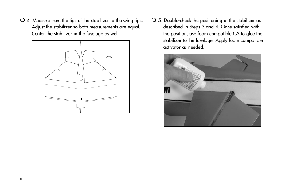 E-flite Ultimate Fx 3D ARF User Manual | Page 16 / 40