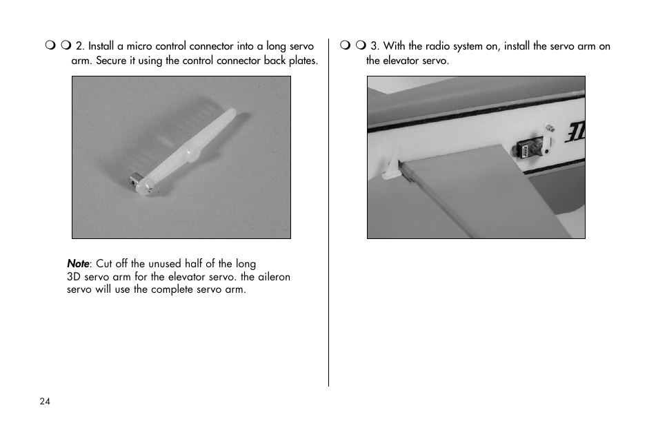 E-flite Ultimate Fx 3D ARF User Manual | Page 24 / 40
