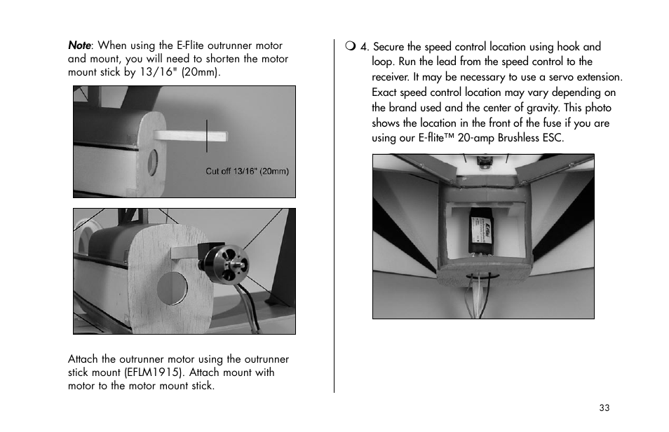 E-flite Ultimate Fx 3D ARF User Manual | Page 33 / 40