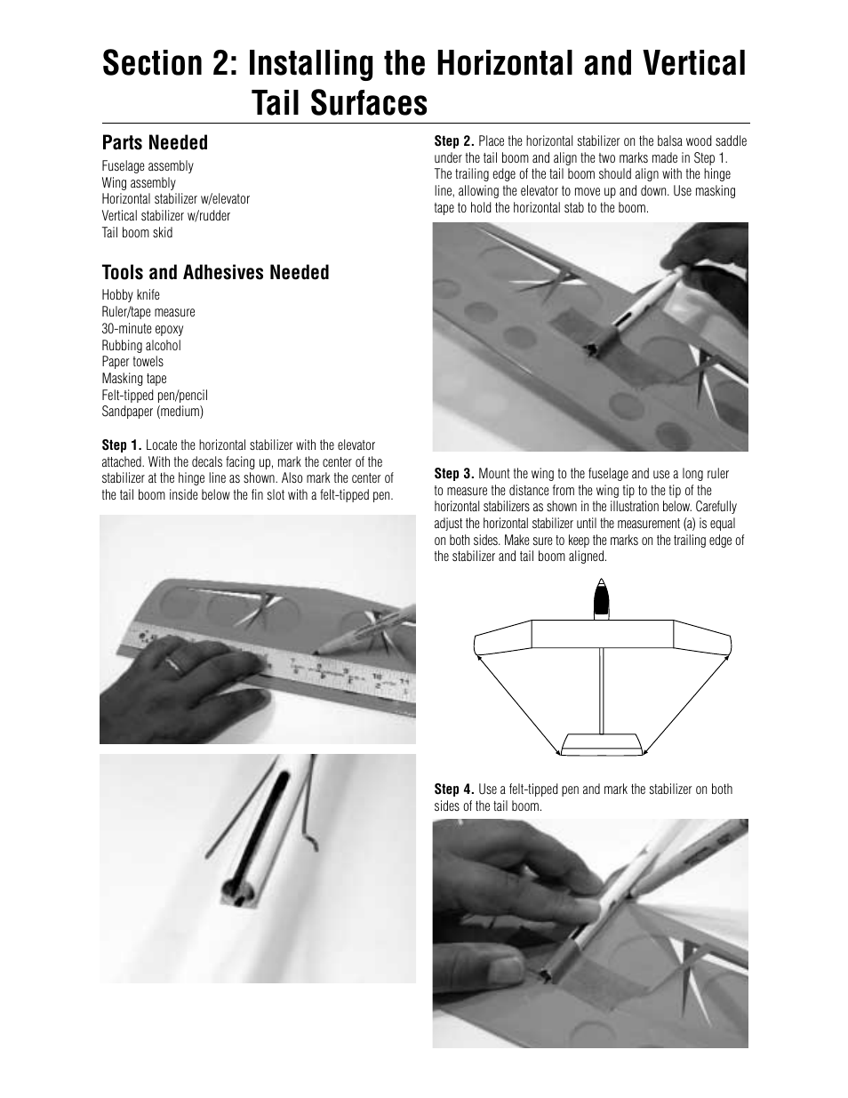 E-flite Ascent EP Park Glider ARF User Manual | Page 8 / 23