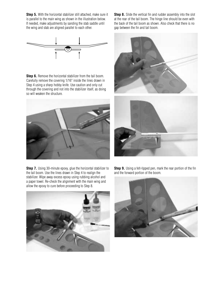 E-flite Ascent EP Park Glider ARF User Manual | Page 9 / 23