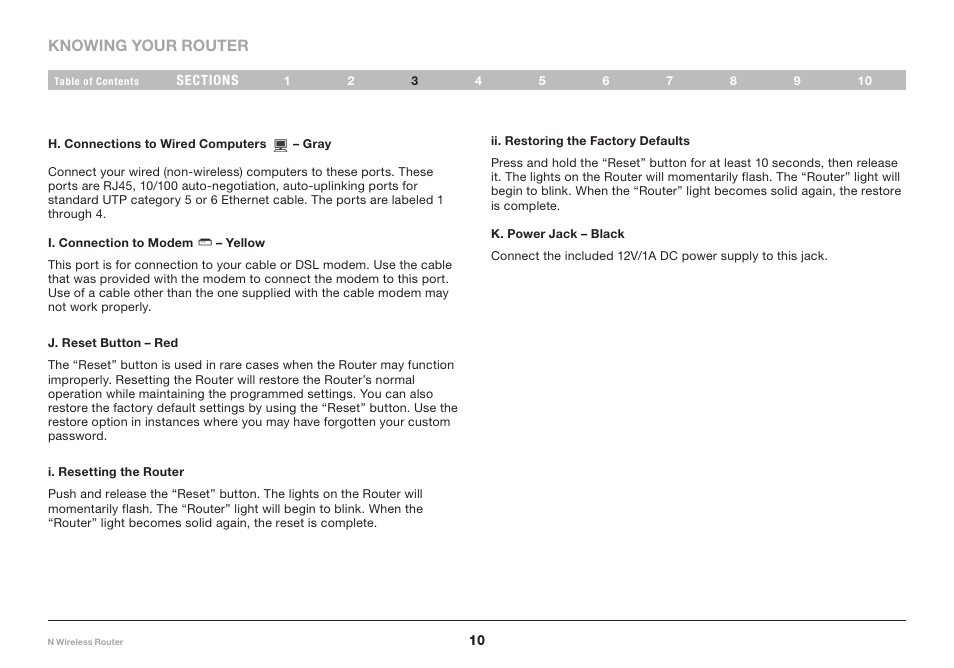 Belkin N Wireless Router PM01122 User Manual | Page 12 / 89