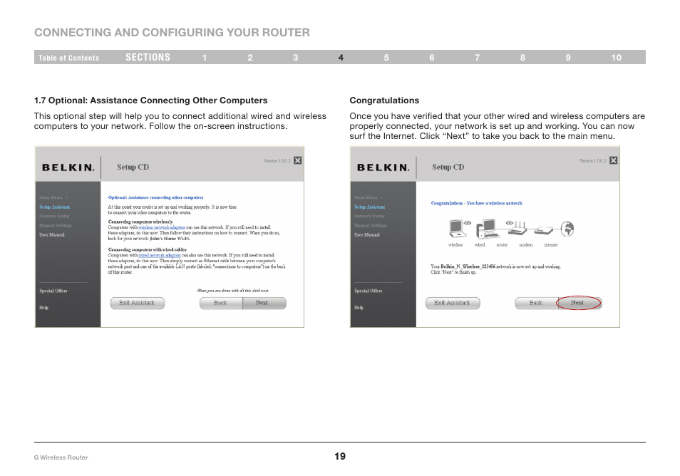 Belkin N Wireless Router PM01122 User Manual | Page 21 / 89