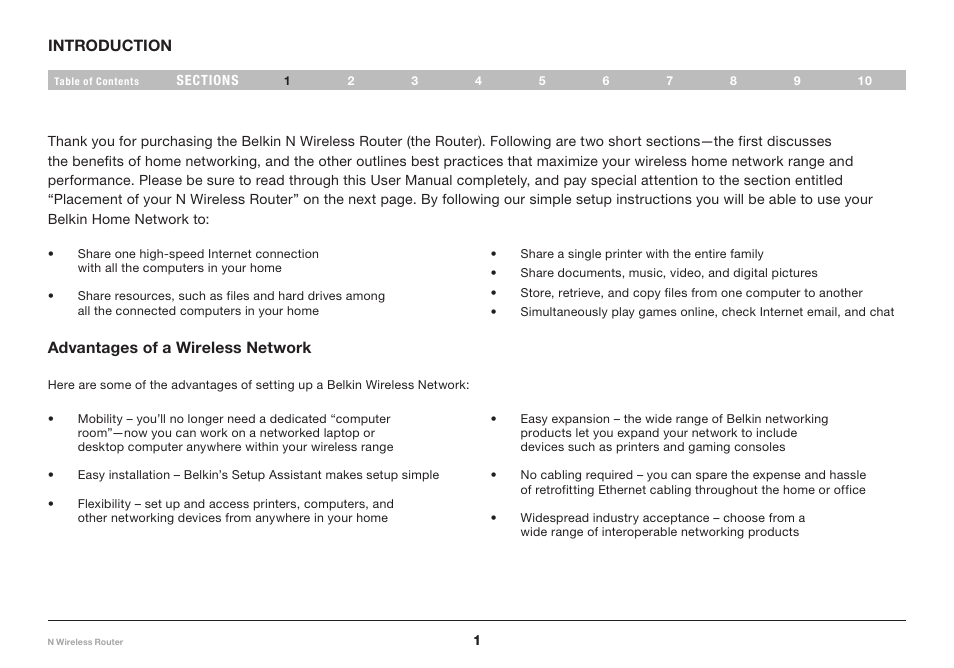 Belkin N Wireless Router PM01122 User Manual | Page 3 / 89