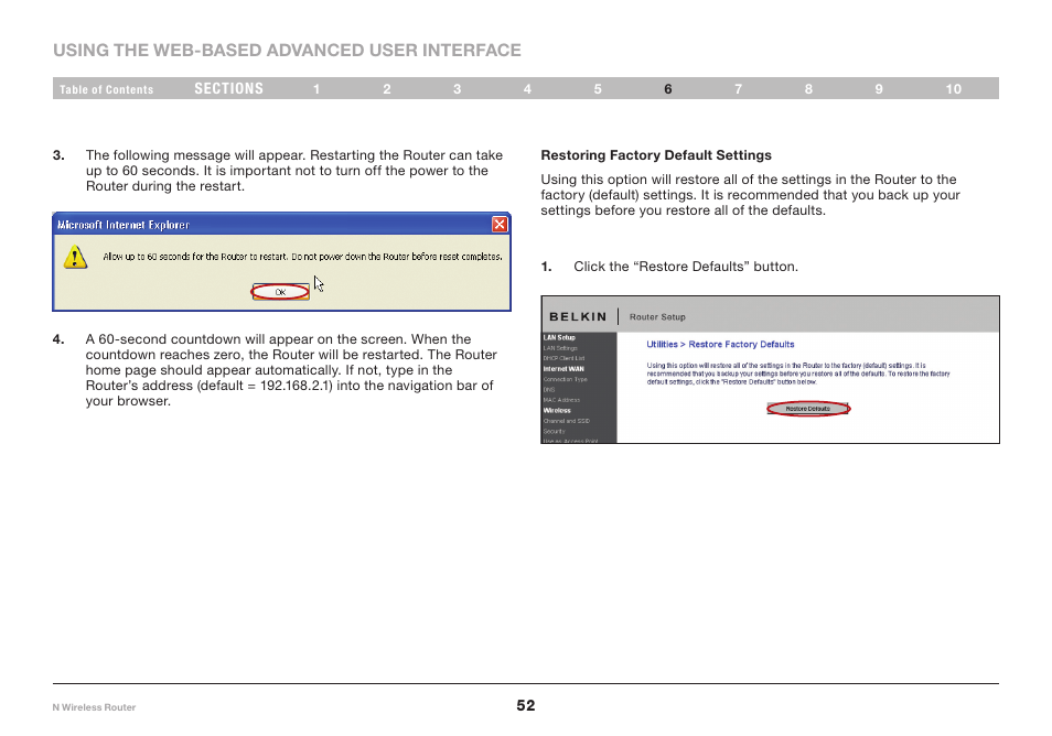 Belkin N Wireless Router PM01122 User Manual | Page 54 / 89