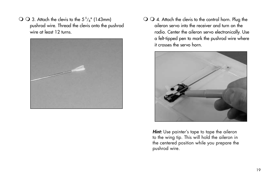 E-flite Ultra Stick 25e ARF User Manual | Page 19 / 40
