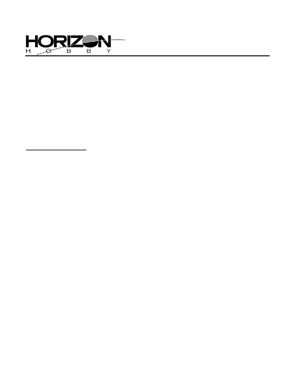 E-flite Mini Ultra Stick ARF Programming Guide User Manual | 5 pages