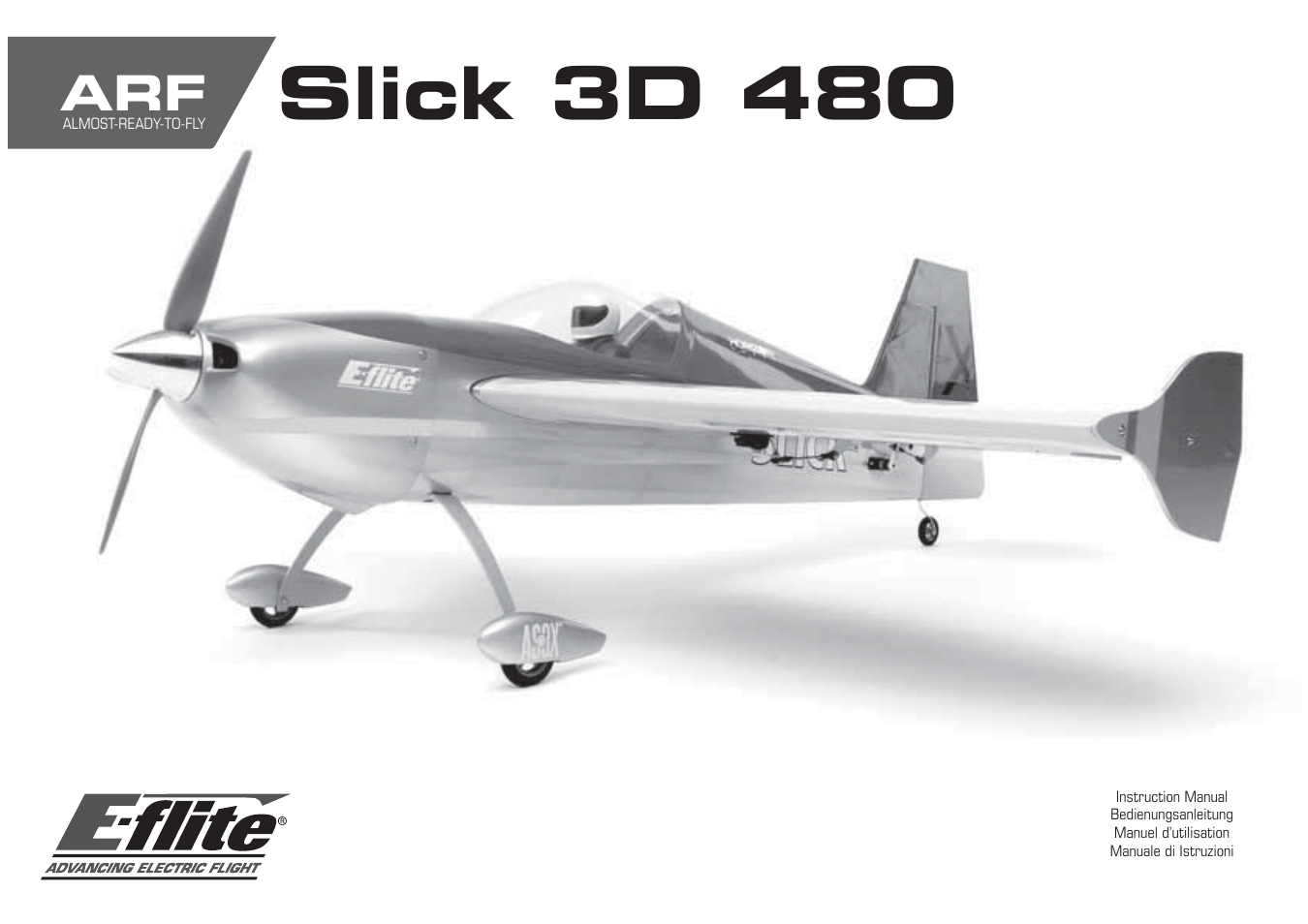 E-flite Slick 3D 480 ARF User Manual | 48 pages