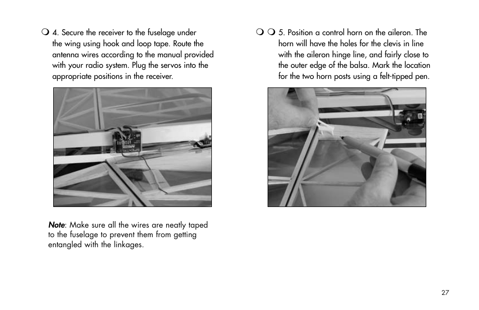 E-flite Cap 232 BP ARF User Manual | Page 27 / 44