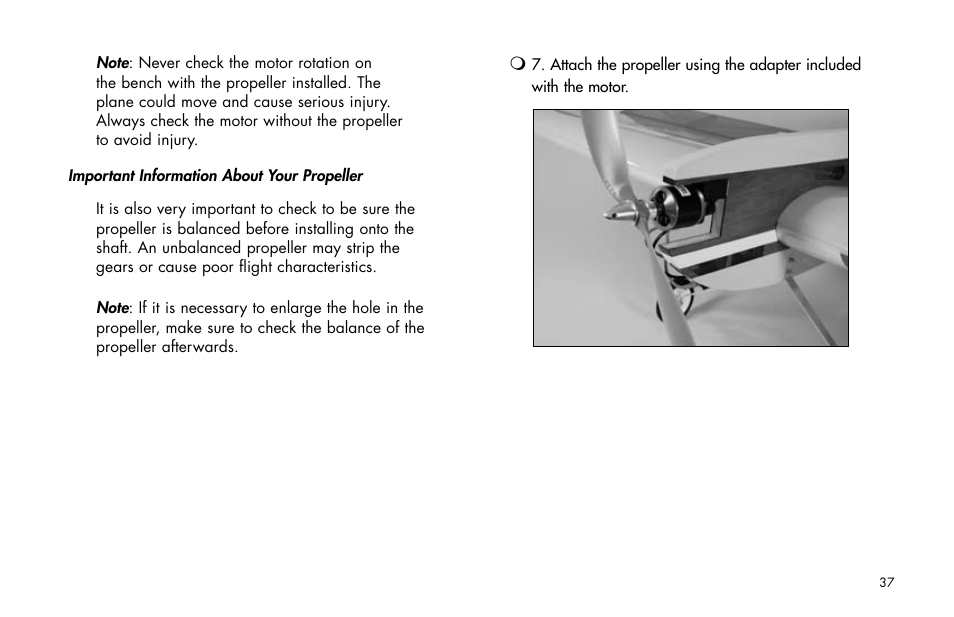 E-flite Cap 232 BP ARF User Manual | Page 37 / 44
