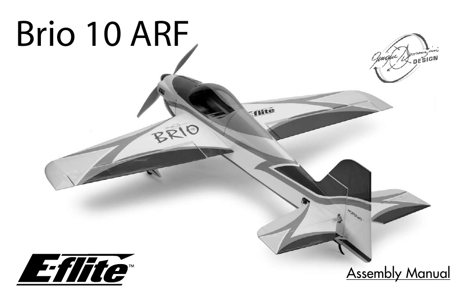 E-flite Brio 10 ARF User Manual | 56 pages