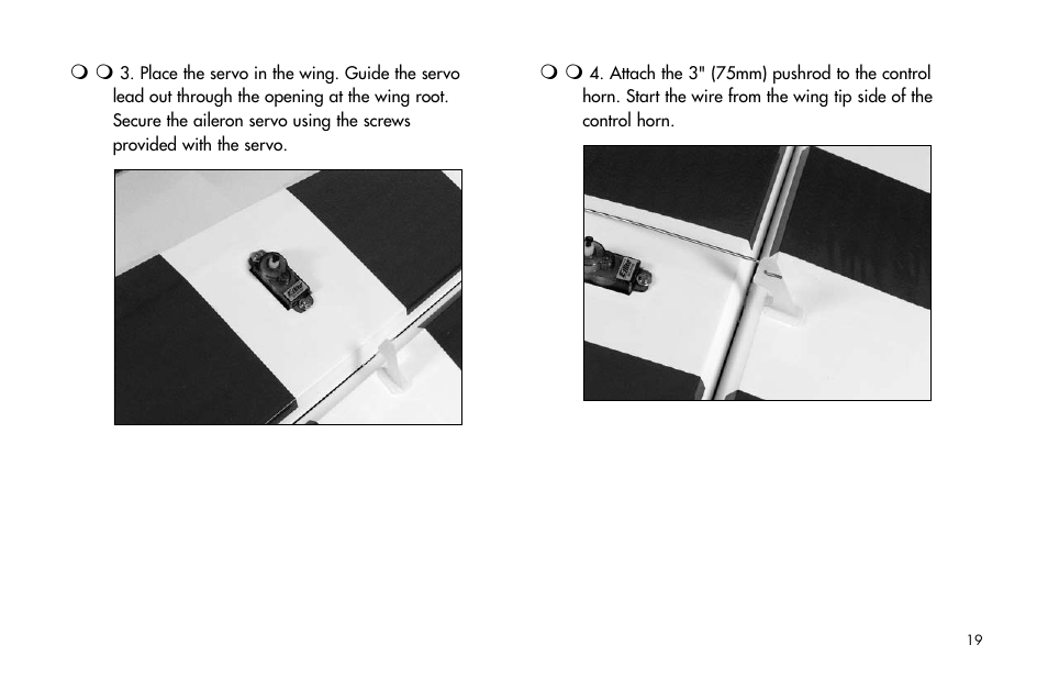 E-flite Brio 10 ARF User Manual | Page 19 / 56