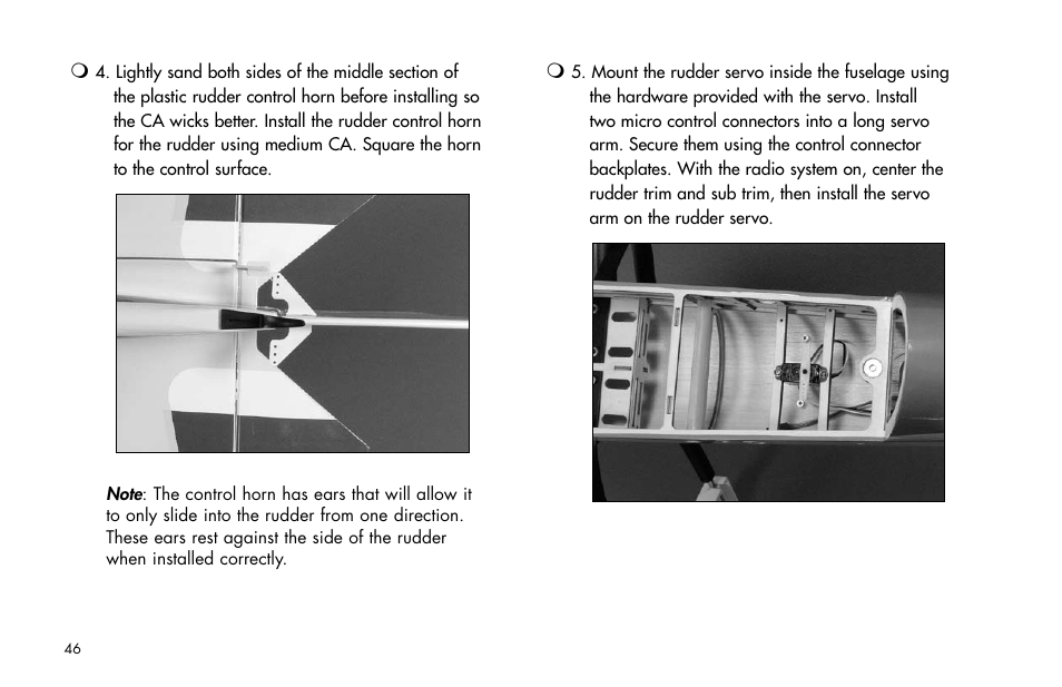 E-flite Brio 10 ARF User Manual | Page 46 / 56