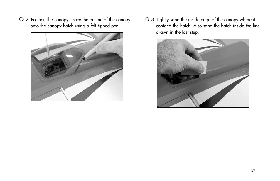 E-flite Mini Edge 3D ARF User Manual | Page 37 / 44