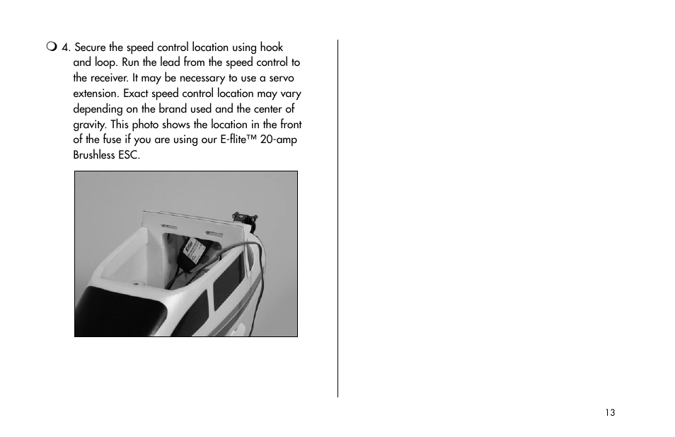 E-flite Cessna 182 370 ARF User Manual | Page 13 / 32