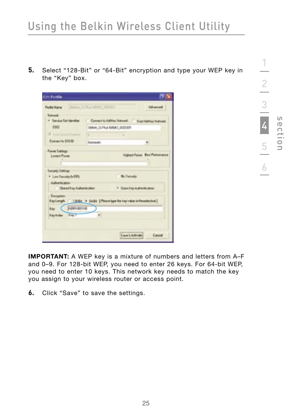 Using the belkin wireless client utility | Belkin F5D9010 User Manual | Page 27 / 45