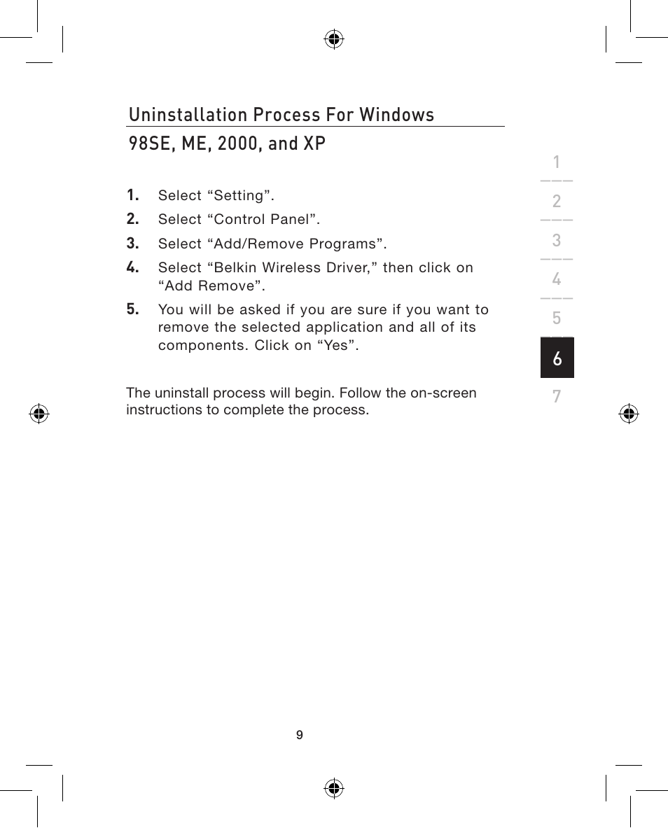 Belkin F8E883uk-BNDL User Manual | Page 11 / 16