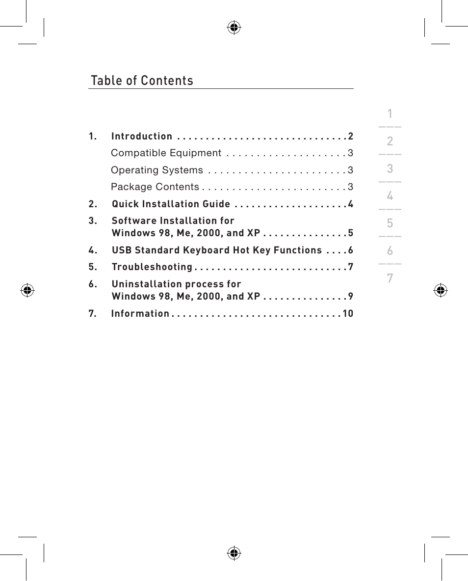 Belkin F8E883uk-BNDL User Manual | Page 3 / 16