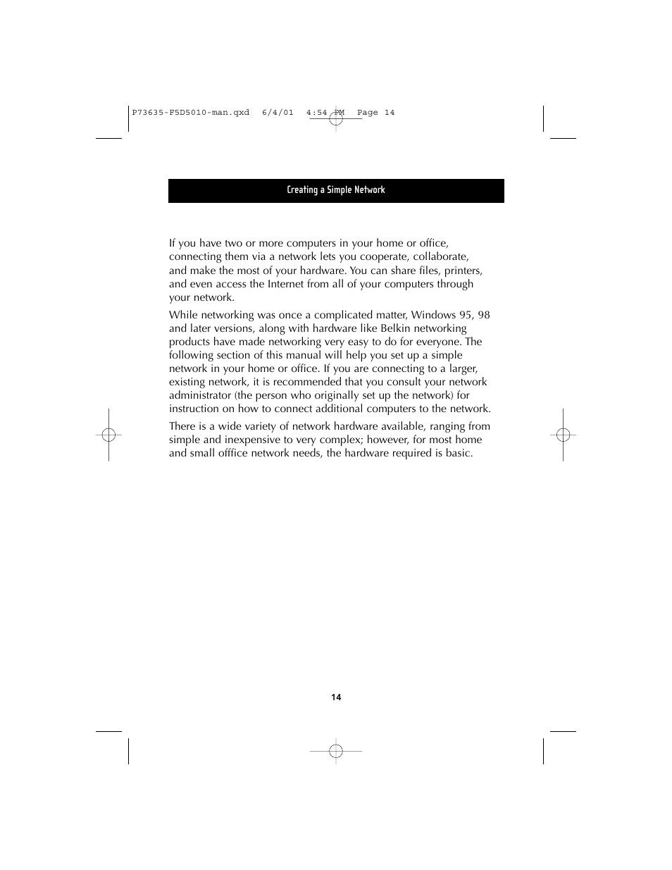 Belkin F5D5010 User Manual | Page 17 / 52