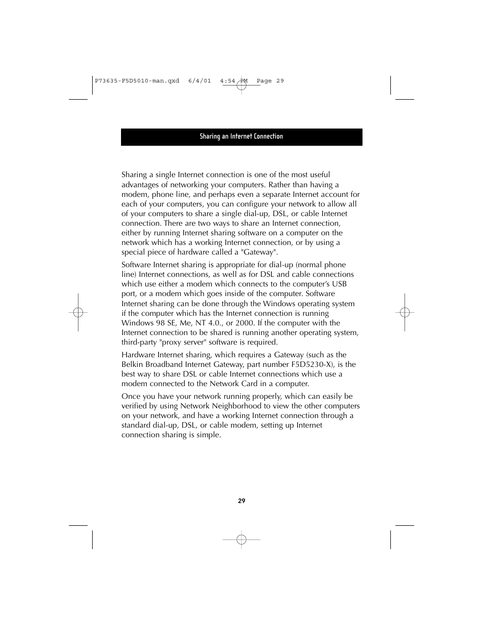 Belkin F5D5010 User Manual | Page 32 / 52