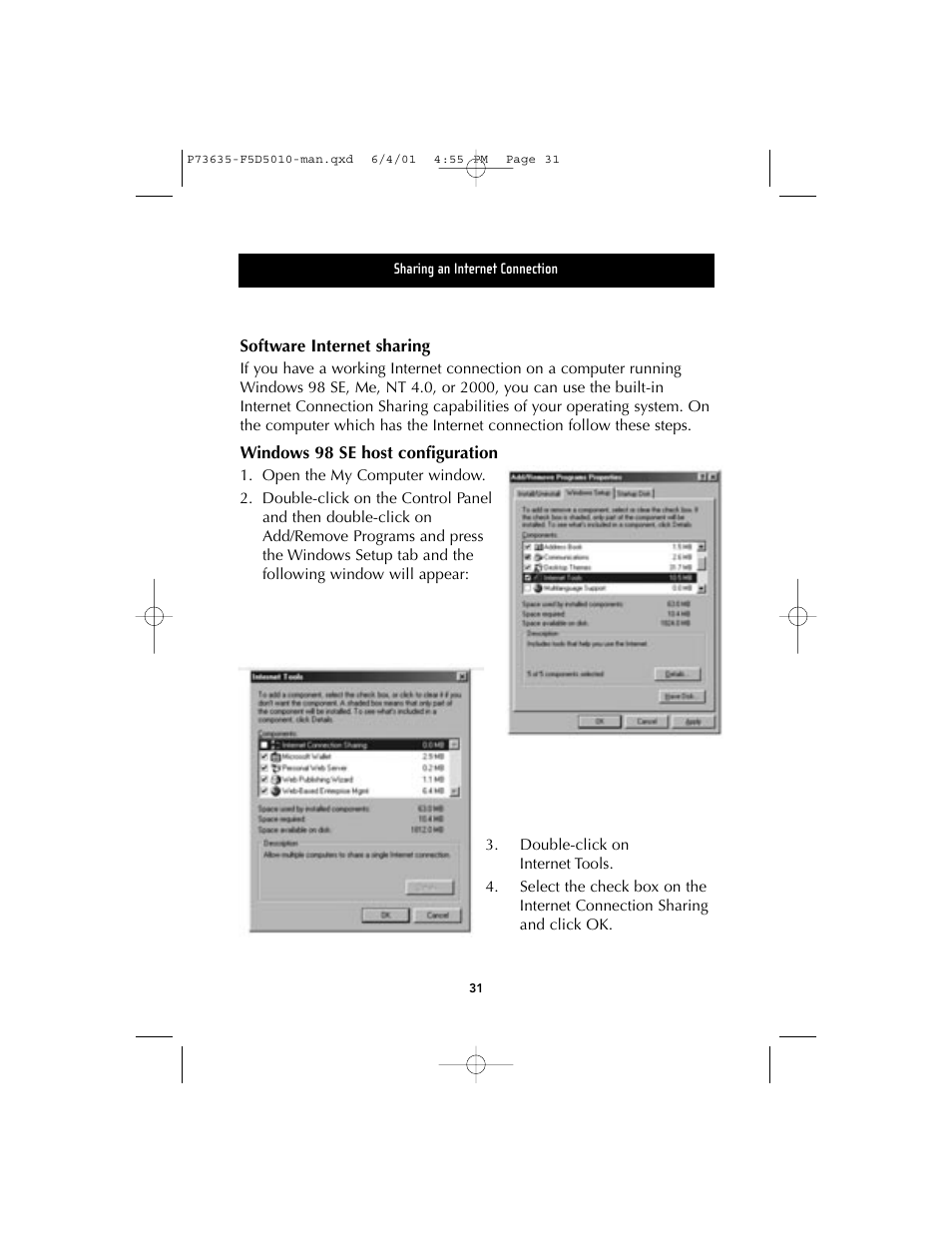 Belkin F5D5010 User Manual | Page 34 / 52