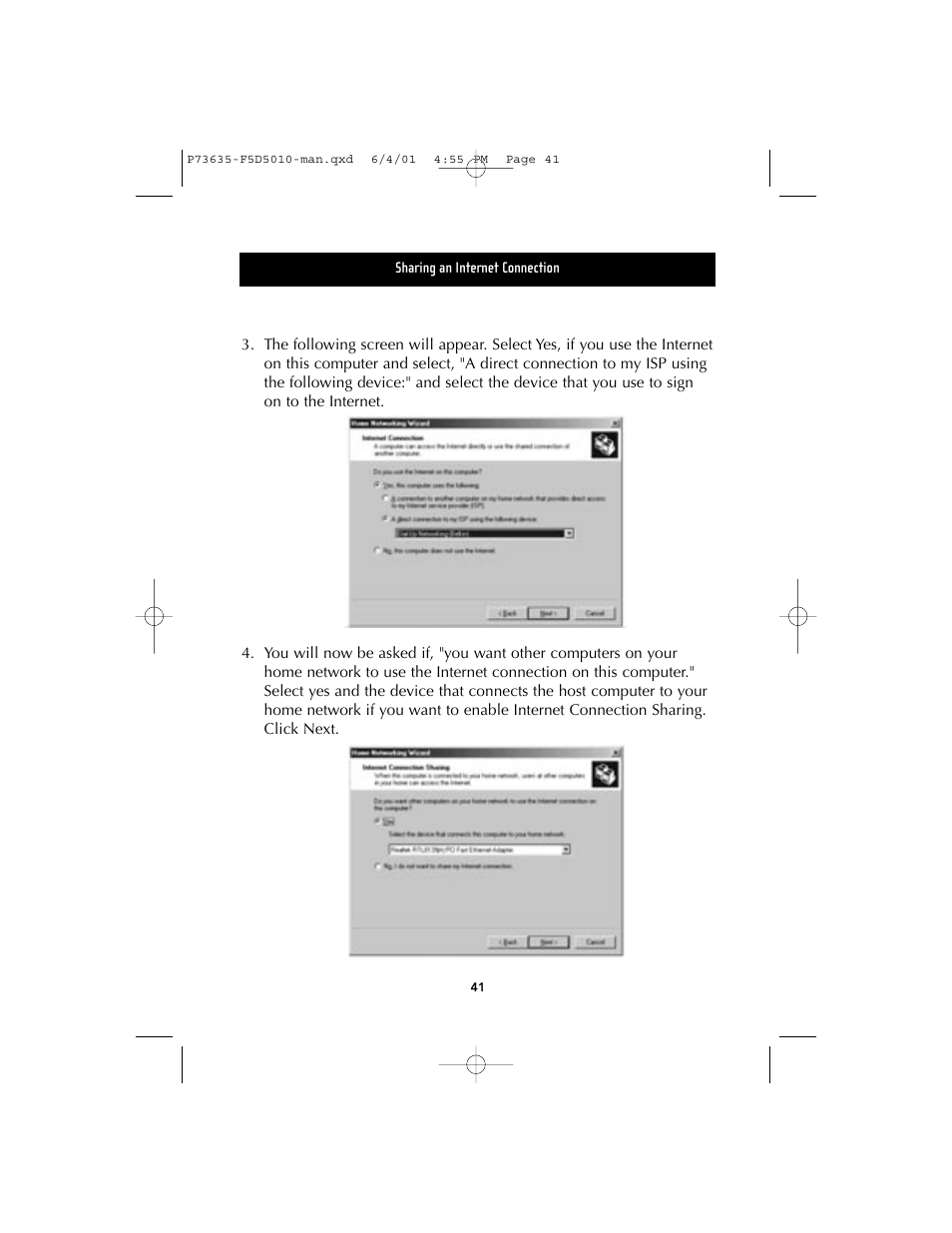 Belkin F5D5010 User Manual | Page 44 / 52