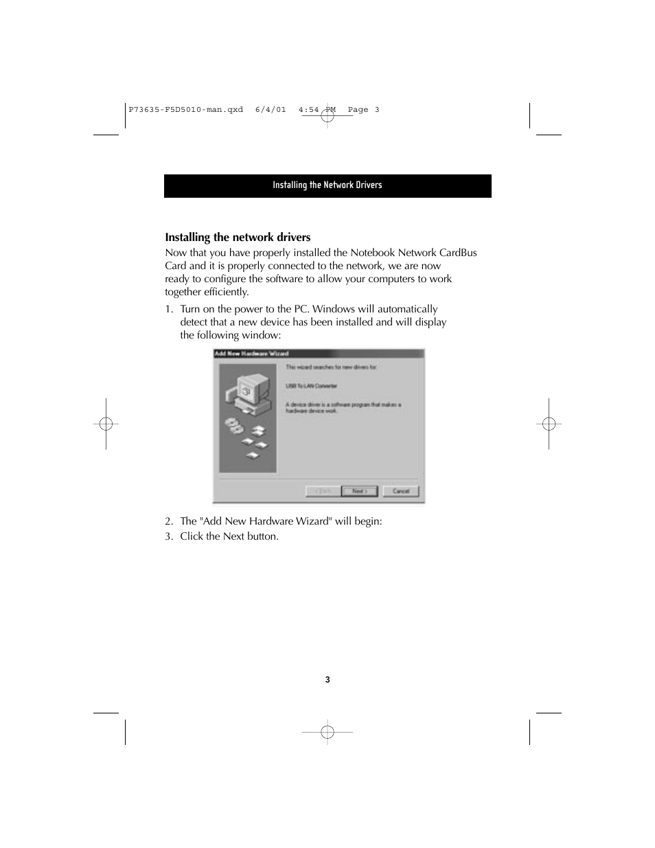 Belkin F5D5010 User Manual | Page 6 / 52