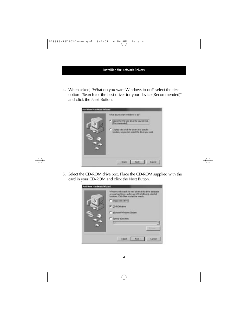 Belkin F5D5010 User Manual | Page 7 / 52