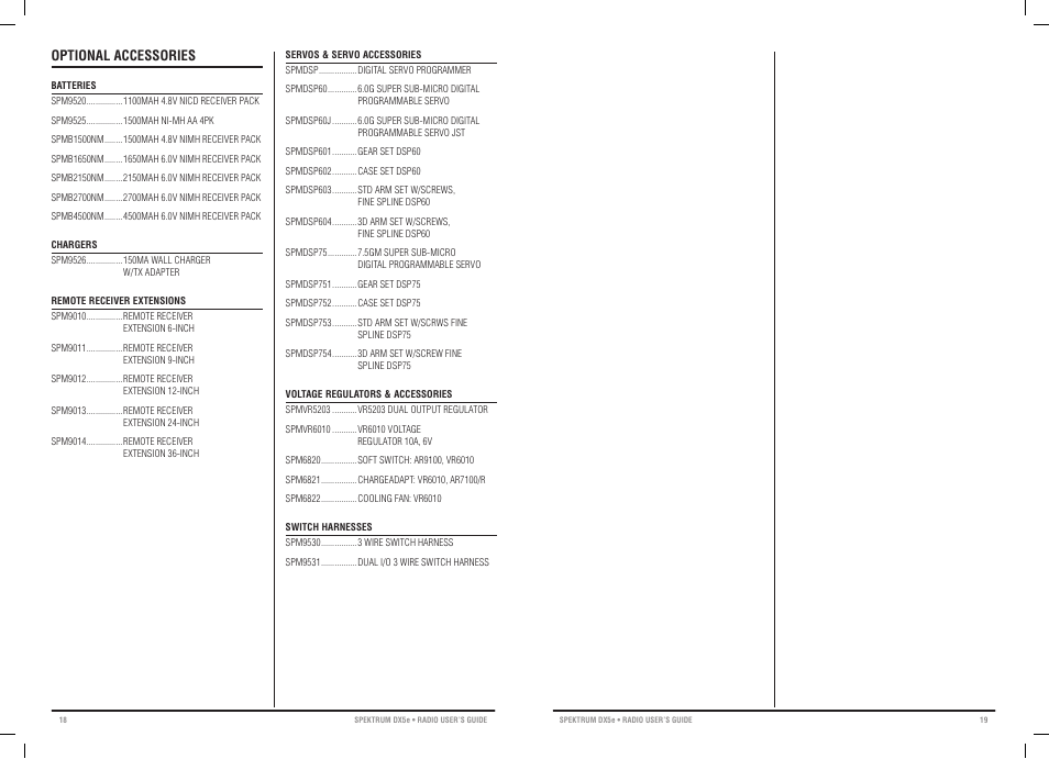 Spectrum 5-Channel Full Range DSM2 User Manual | Page 10 / 11