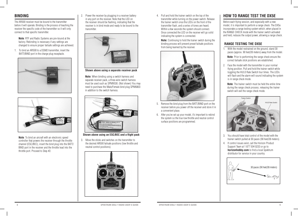 Spectrum 5-Channel Full Range DSM2 User Manual | Page 5 / 11