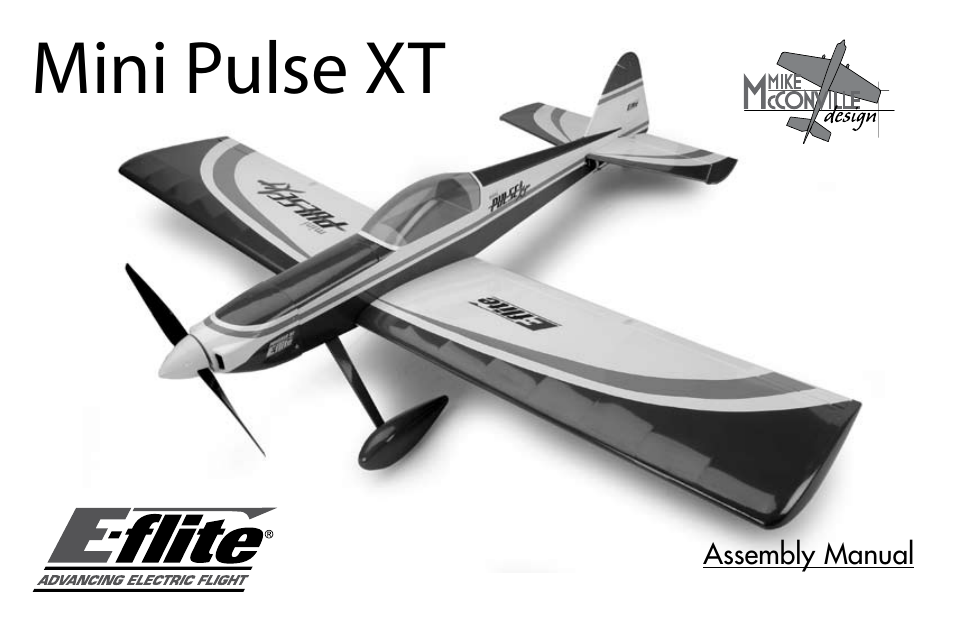 E-flite Mini Pulse XT ARF User Manual | 36 pages