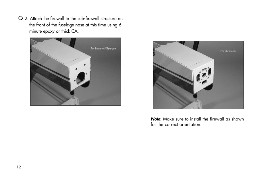 E-flite Mini Ultra Stick ARF User Manual | Page 12 / 36