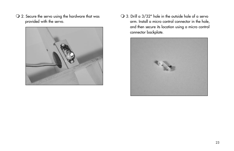 E-flite Mini Ultra Stick ARF User Manual | Page 23 / 36