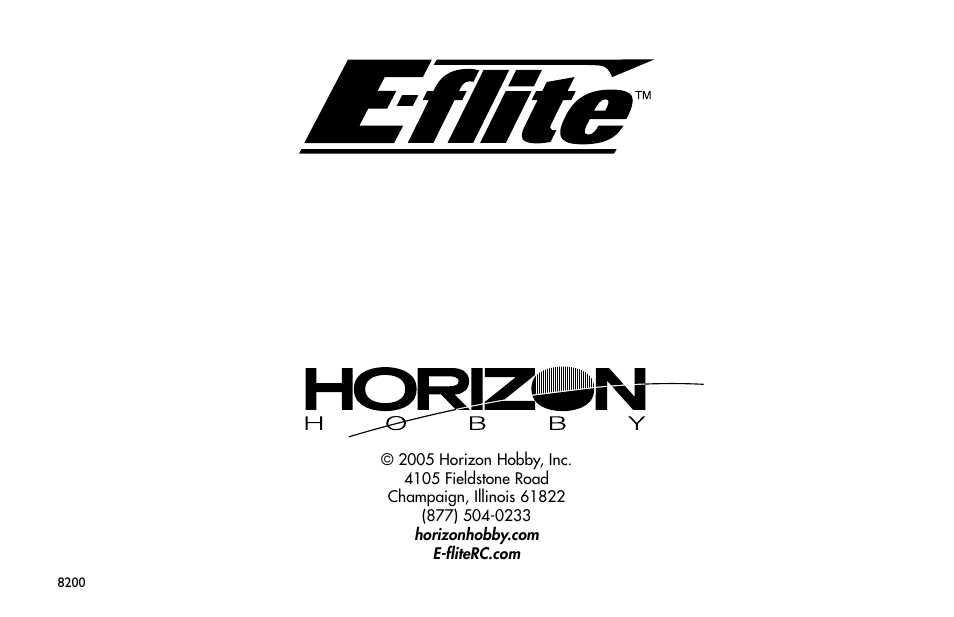 E-flite Mini Ultra Stick ARF User Manual | Page 36 / 36