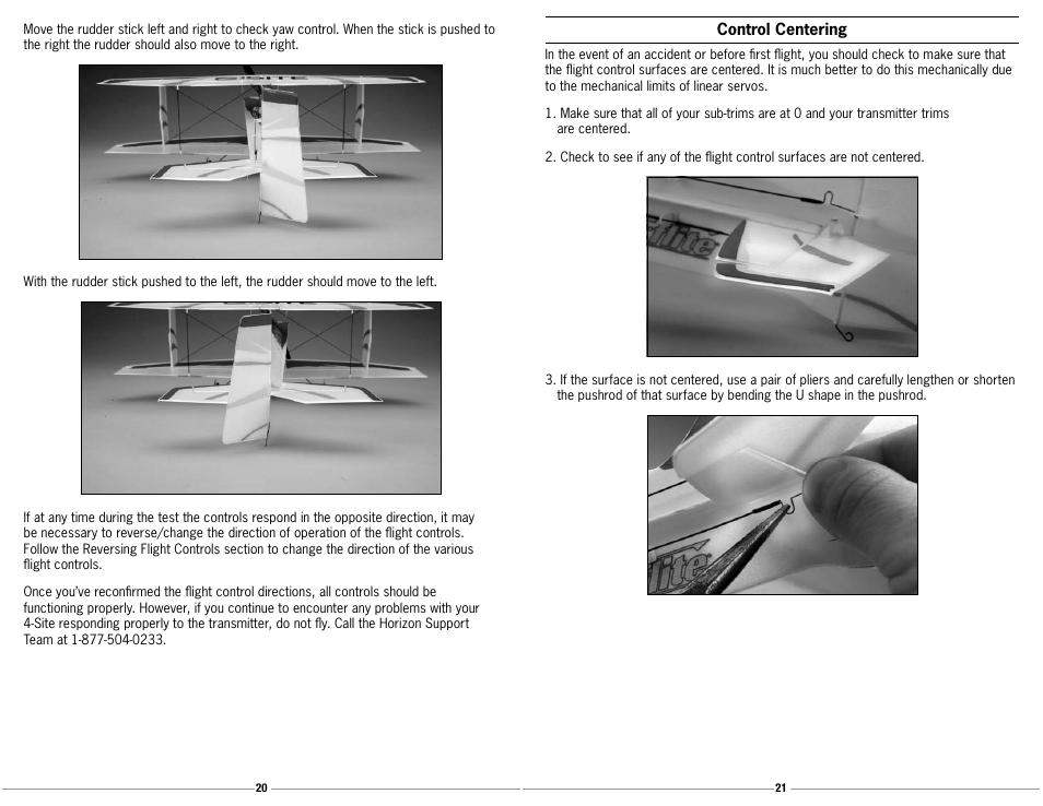 E-flite Ultra Micro 4-Site BNF User Manual | Page 11 / 20