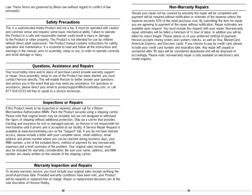 E-flite Ultra Micro 4-Site BNF User Manual | Page 17 / 20
