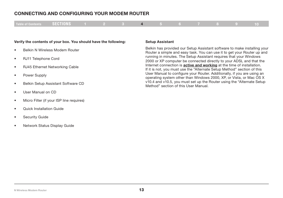Belkin N Wireless Modem Router PM01527ea F5D8636-4 User Manual | Page 15 / 100