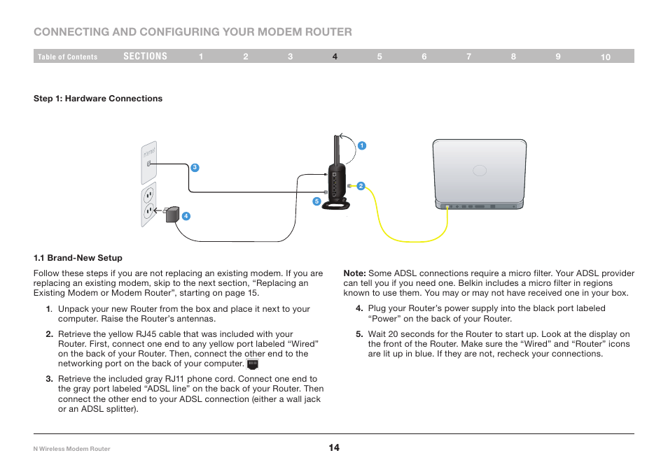 Belkin N Wireless Modem Router PM01527ea F5D8636-4 User Manual | Page 16 / 100