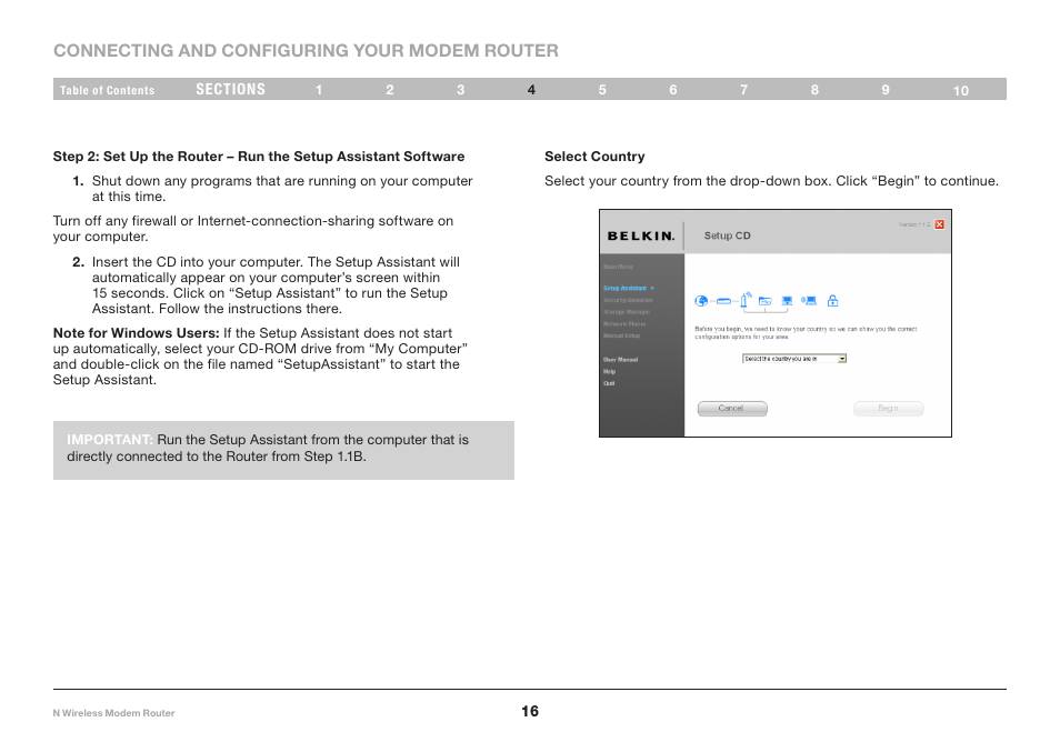 Belkin N Wireless Modem Router PM01527ea F5D8636-4 User Manual | Page 18 / 100