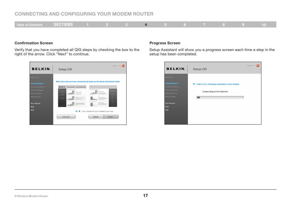 Belkin N Wireless Modem Router PM01527ea F5D8636-4 User Manual | Page 19 / 100