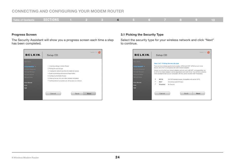 Belkin N Wireless Modem Router PM01527ea F5D8636-4 User Manual | Page 26 / 100