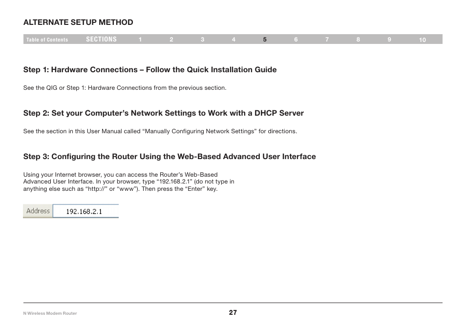 Belkin N Wireless Modem Router PM01527ea F5D8636-4 User Manual | Page 29 / 100