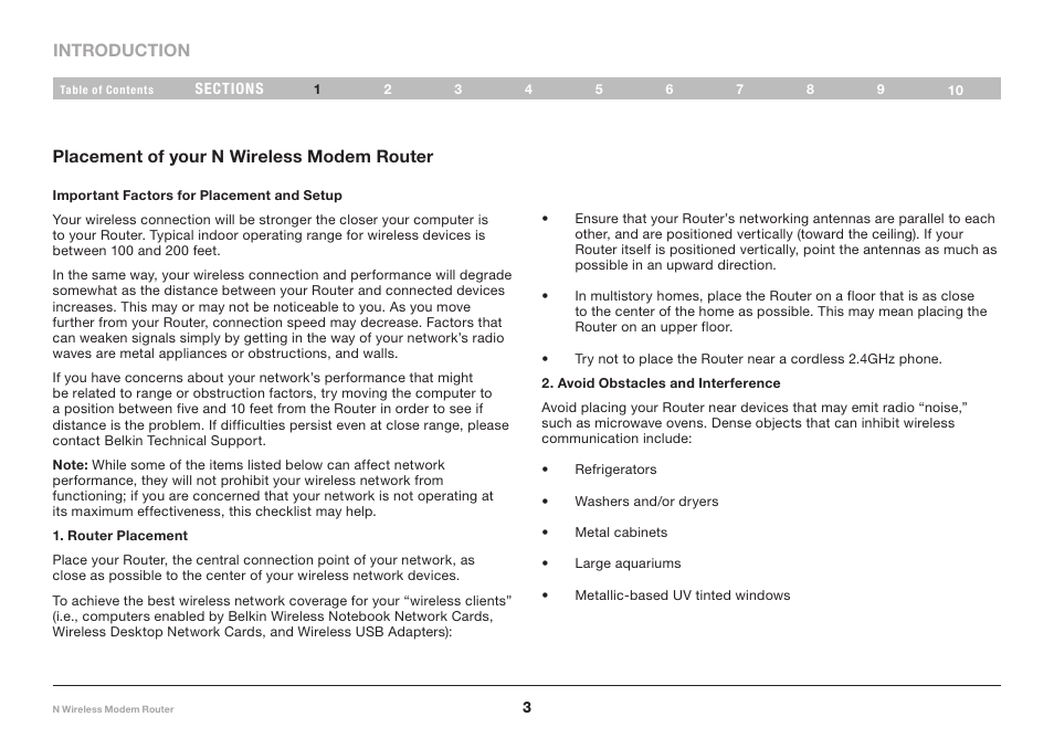 Belkin N Wireless Modem Router PM01527ea F5D8636-4 User Manual | Page 5 / 100