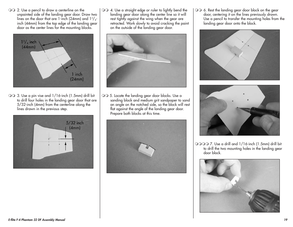 E-flite F-4 Phantom 32 DF User Manual | Page 19 / 44