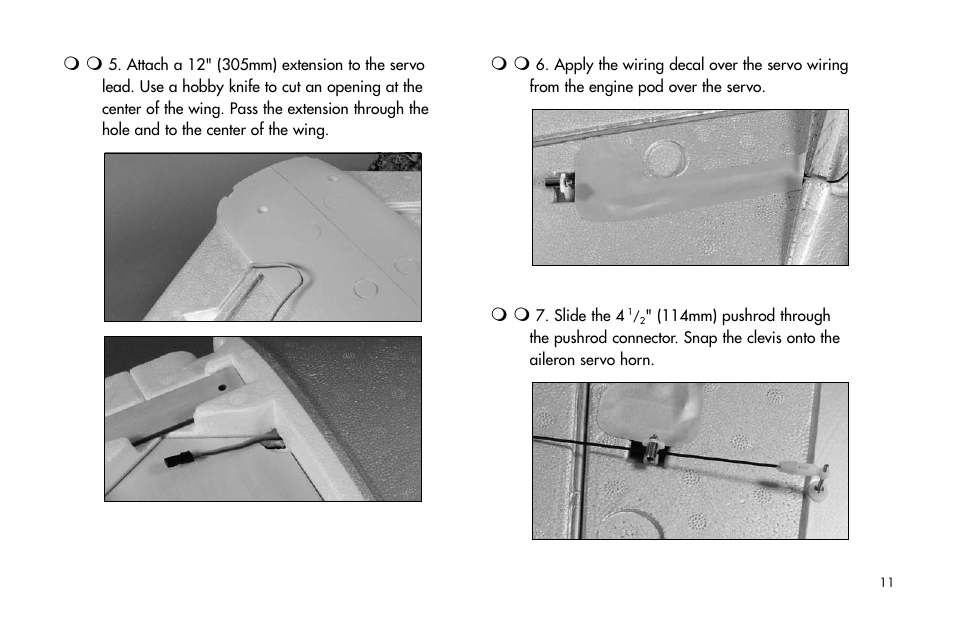 E-flite Super Airliner DF ARF User Manual | Page 11 / 36