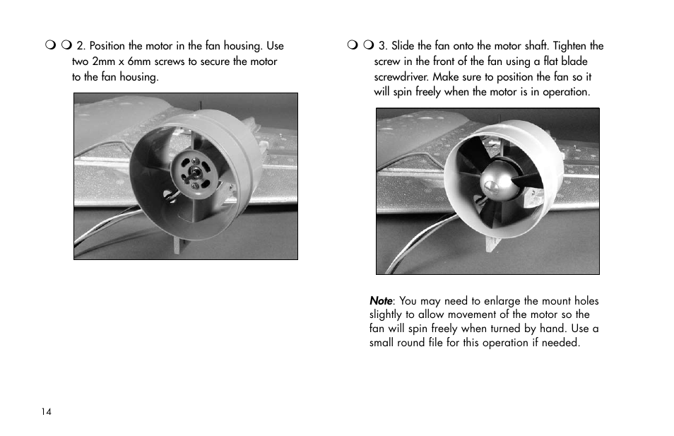 E-flite Super Airliner DF ARF User Manual | Page 14 / 36